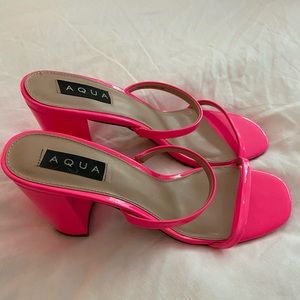 AQUA | Hot Pink Heels